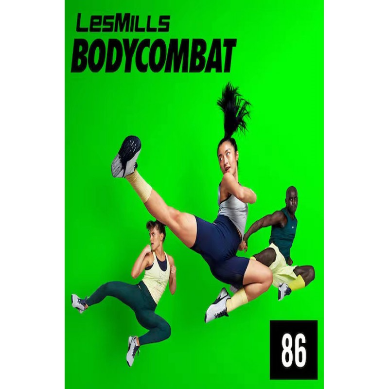[Hot Sale]Les Mills Q1 2021 BODY COMBAT 86 releases New Release DVD, CD & Notes